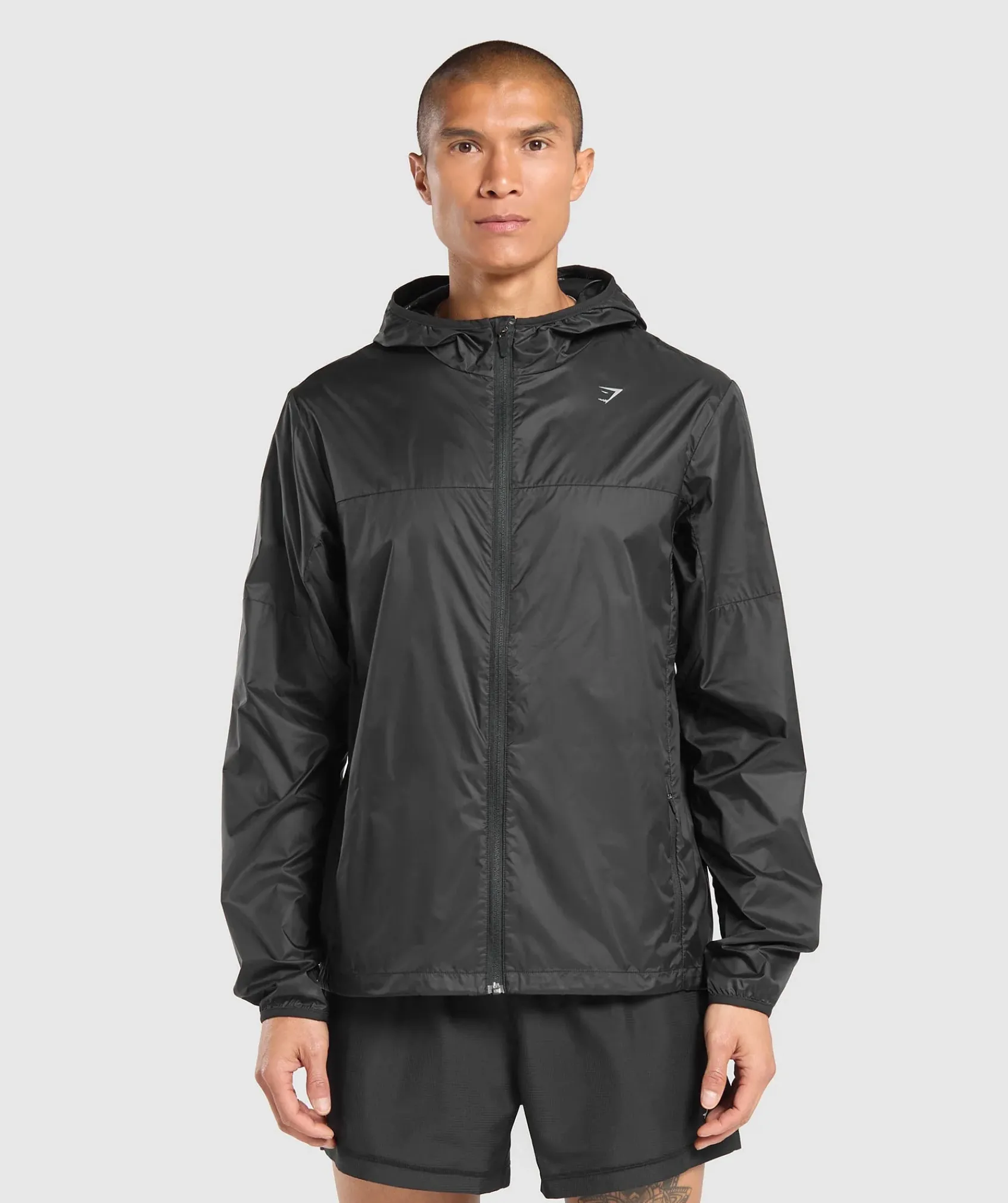 Heren Gymshark Sportjacks|Outerwear*Running Windbreaker