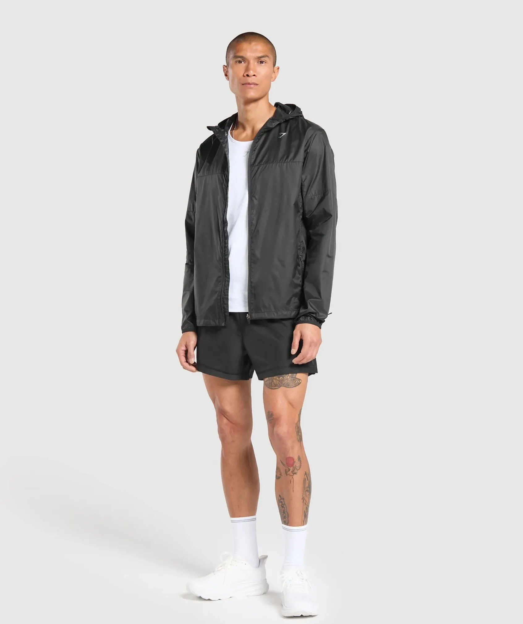Heren Gymshark Sportjacks|Outerwear*Running Windbreaker