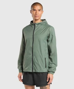Heren Gymshark Sportjacks|Outerwear*Running Windbreaker