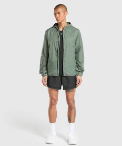 Heren Gymshark Sportjacks|Outerwear*Running Windbreaker