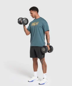 Heren Gymshark T-shirts*Script Graphic T-Shirt