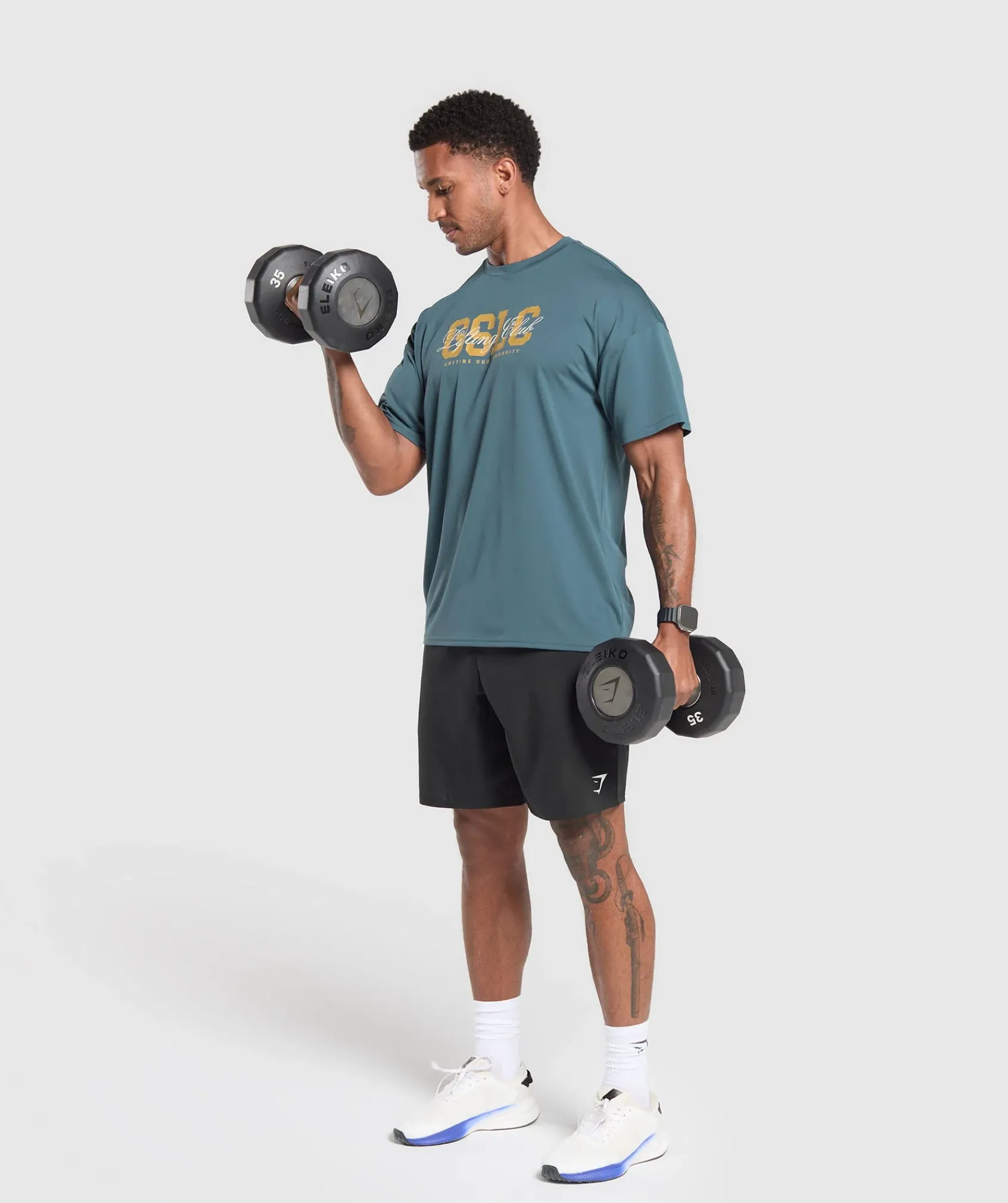 Heren Gymshark T-shirts*Script Graphic T-Shirt