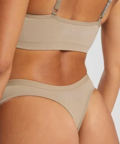 DAMES Gymshark Ondergoed|Dames Ondergoed*Seamless Dipped Front Thong
