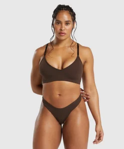 DAMES Gymshark Ondergoed|Dames Ondergoed*Seamless Dipped Front Thong