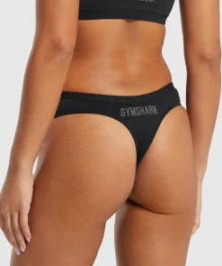 DAMES Gymshark Ondergoed|Dames Ondergoed*Seamless Dipped Front Thong