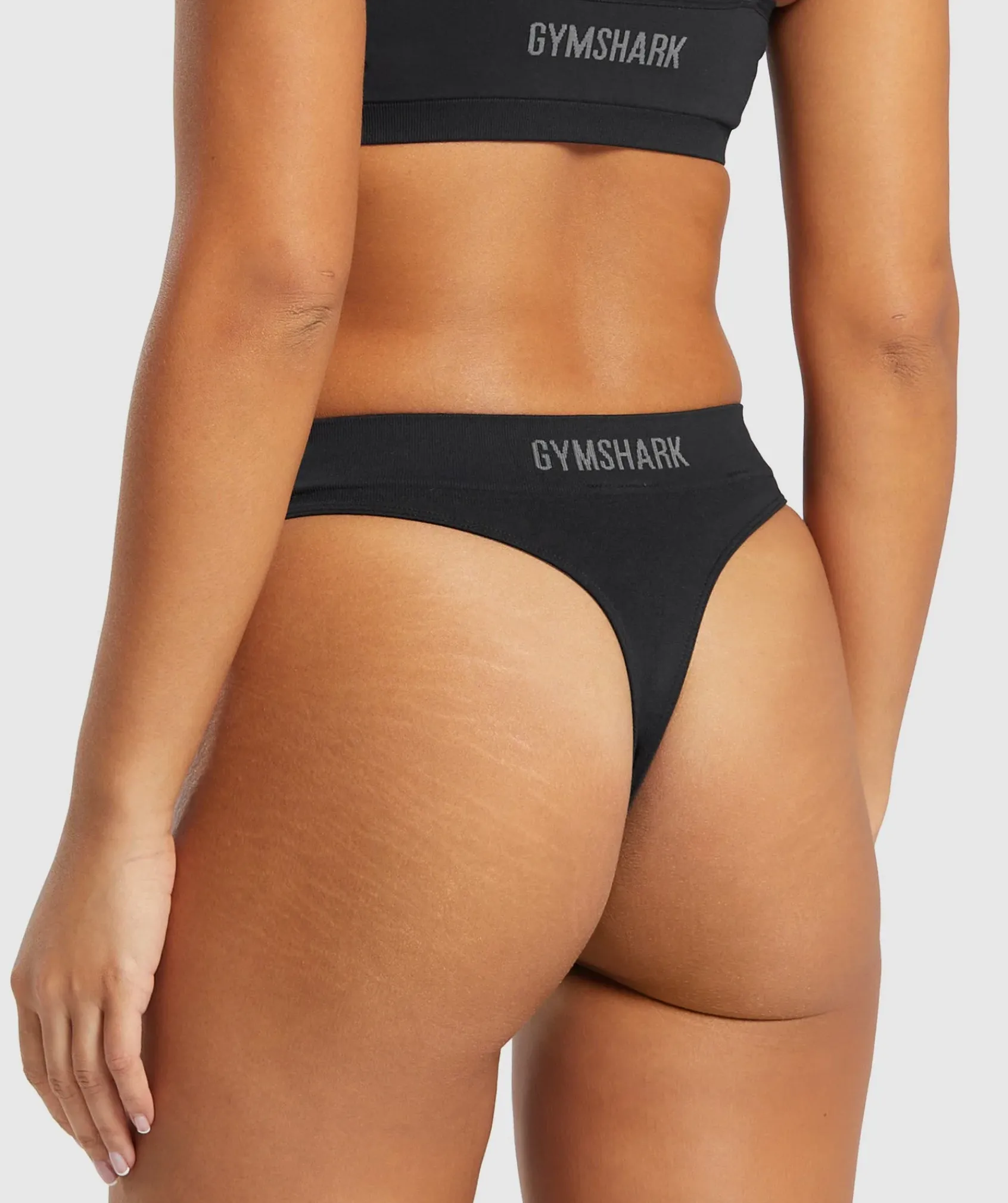 DAMES Gymshark Ondergoed|Dames Ondergoed*Seamless High Leg Thong