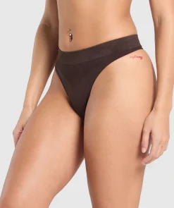 DAMES Gymshark Ondergoed|Dames Ondergoed*Seamless High Leg Thong