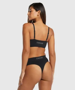 DAMES Gymshark Ondergoed|Dames Ondergoed*Seamless High Waisted Thong