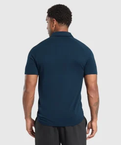 Heren Gymshark T-shirts*Seamless Polo Shirt