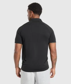 Heren Gymshark T-shirts*Seamless Polo Shirt