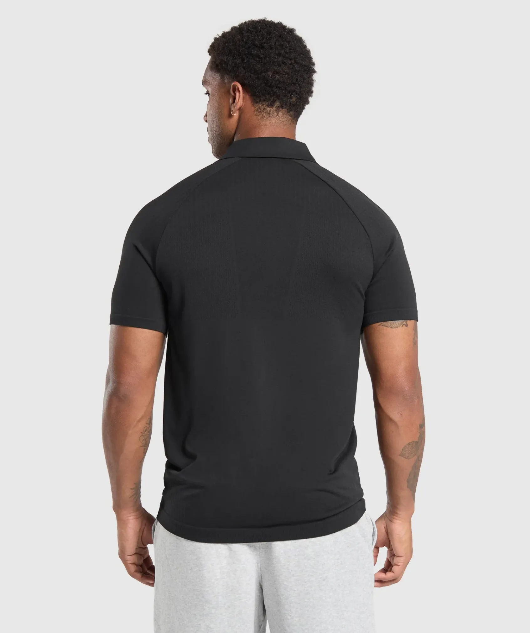 Heren Gymshark T-shirts*Seamless Polo Shirt