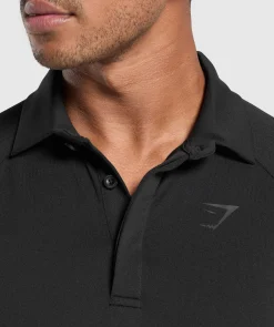 Heren Gymshark T-shirts*Seamless Polo Shirt