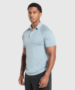 Heren Gymshark T-shirts*Seamless Polo Shirt
