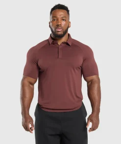 Heren Gymshark T-shirts*Seamless Polo Shirt