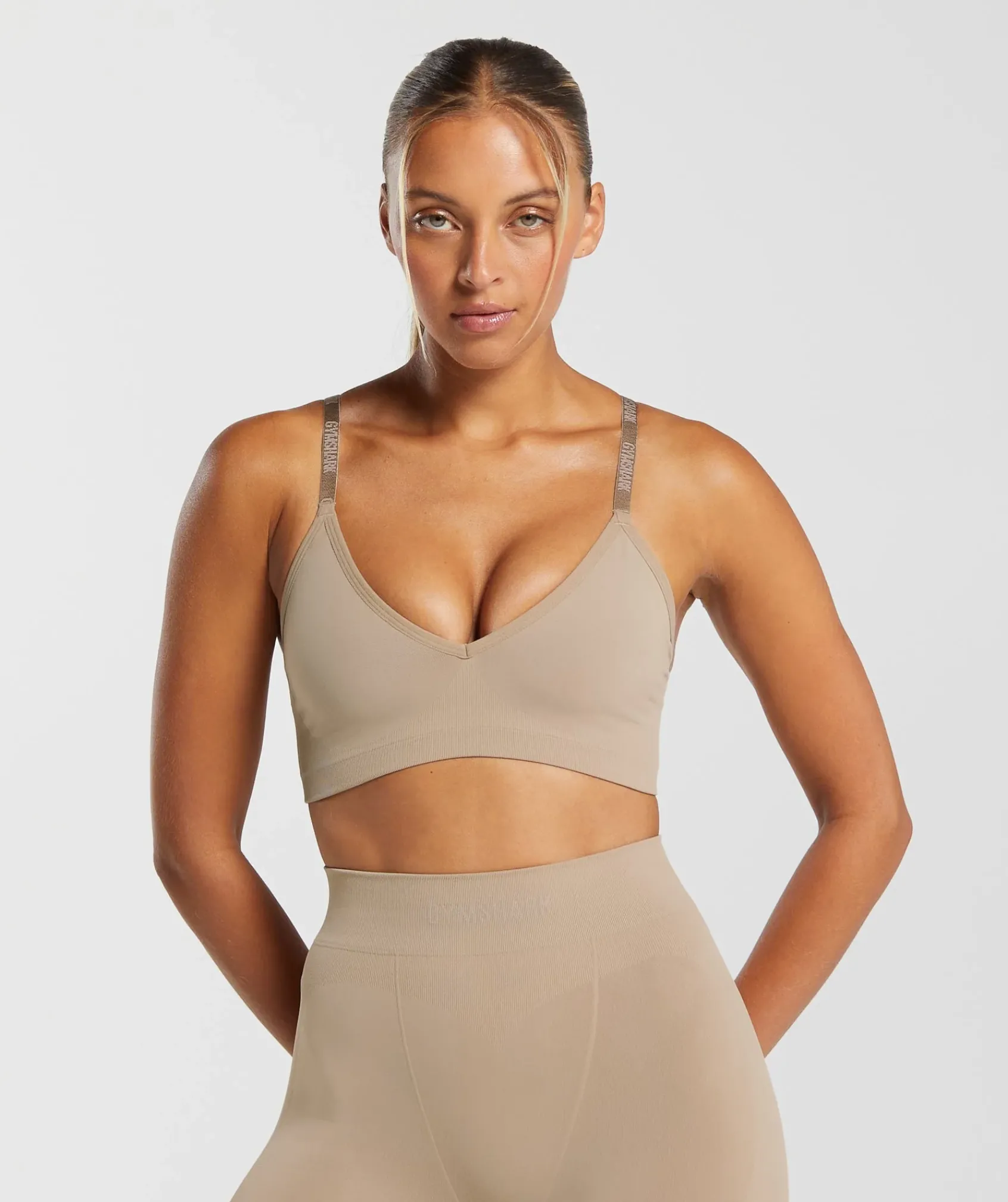 DAMES Gymshark Ondergoed|Dames Ondergoed*Seamless V Neck Bralette