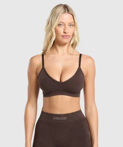 DAMES Gymshark Ondergoed|Dames Ondergoed*Seamless V Neck Bralette