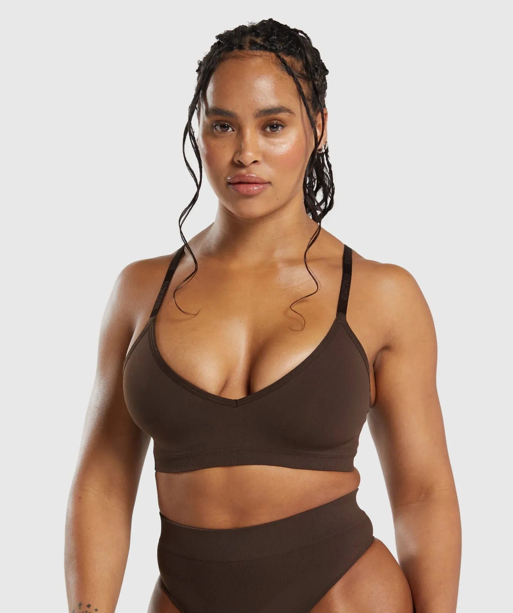 DAMES Gymshark Ondergoed|Dames Ondergoed*Seamless V Neck Bralette