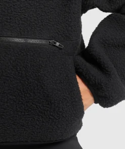 DAMES Gymshark Outerwear|Sportjacks*Sherpa 1/4 Zip