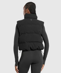 DAMES Gymshark Outerwear|Sportjacks*Sherpa Gilet