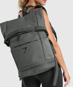 Gymshark Tassen|Rugtassen*Sleek Backpack Roll Top