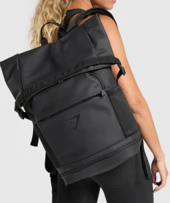 Gymshark Tassen|Rugtassen*Sleek Backpack Roll Top