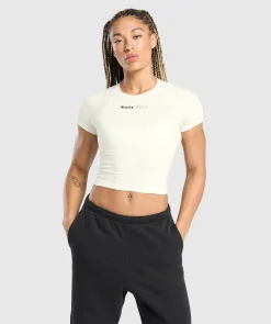 DAMES Gymshark Croptops|T-shirts*Soft Life Baby Tee