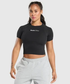 DAMES Gymshark Croptops|T-shirts*Soft Life Baby Tee