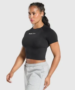 DAMES Gymshark Croptops|T-shirts*Soft Life Baby Tee