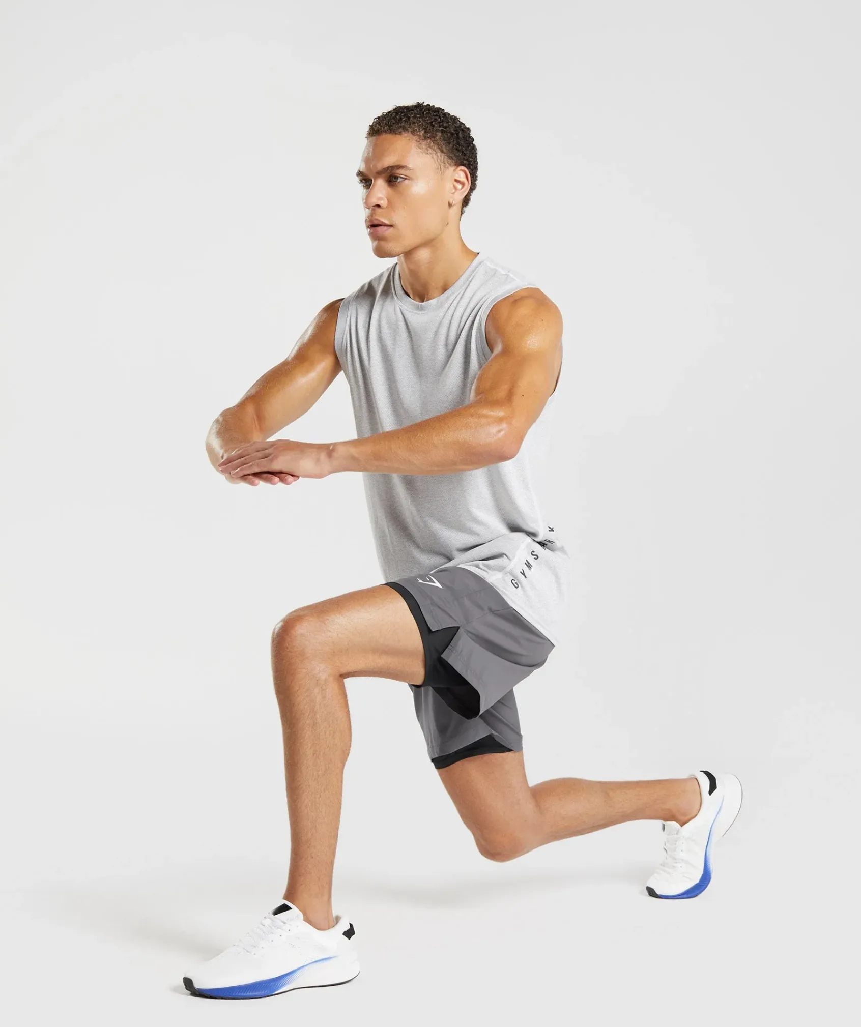 Heren Gymshark Shorts*Sport 7" 2 In 1 Shorts
