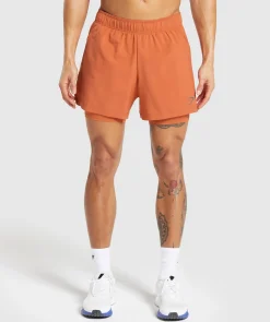 Heren Gymshark Shorts*Sport 5" 2 in 1 Shorts