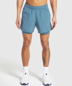 Heren Gymshark Shorts*Sport 5" 2 in 1 Shorts