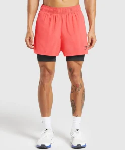 Heren Gymshark Shorts*Sport 5" 2 in 1 Shorts