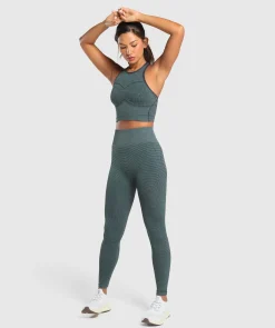 DAMES Gymshark Croptops|Tanktops*Sport Seamless Cropped Tank