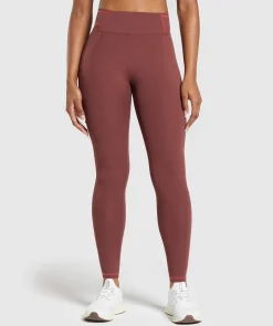 DAMES Gymshark Leggings|Hoog Getailleerd*Stitch Feature Leggings