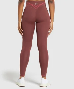 DAMES Gymshark Leggings|Hoog Getailleerd*Stitch Feature Leggings