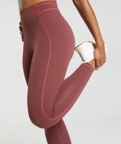 DAMES Gymshark Leggings|Hoog Getailleerd*Stitch Feature Leggings