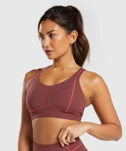 DAMES Gymshark Sport-bh's*Stitch Feature Sports Bra