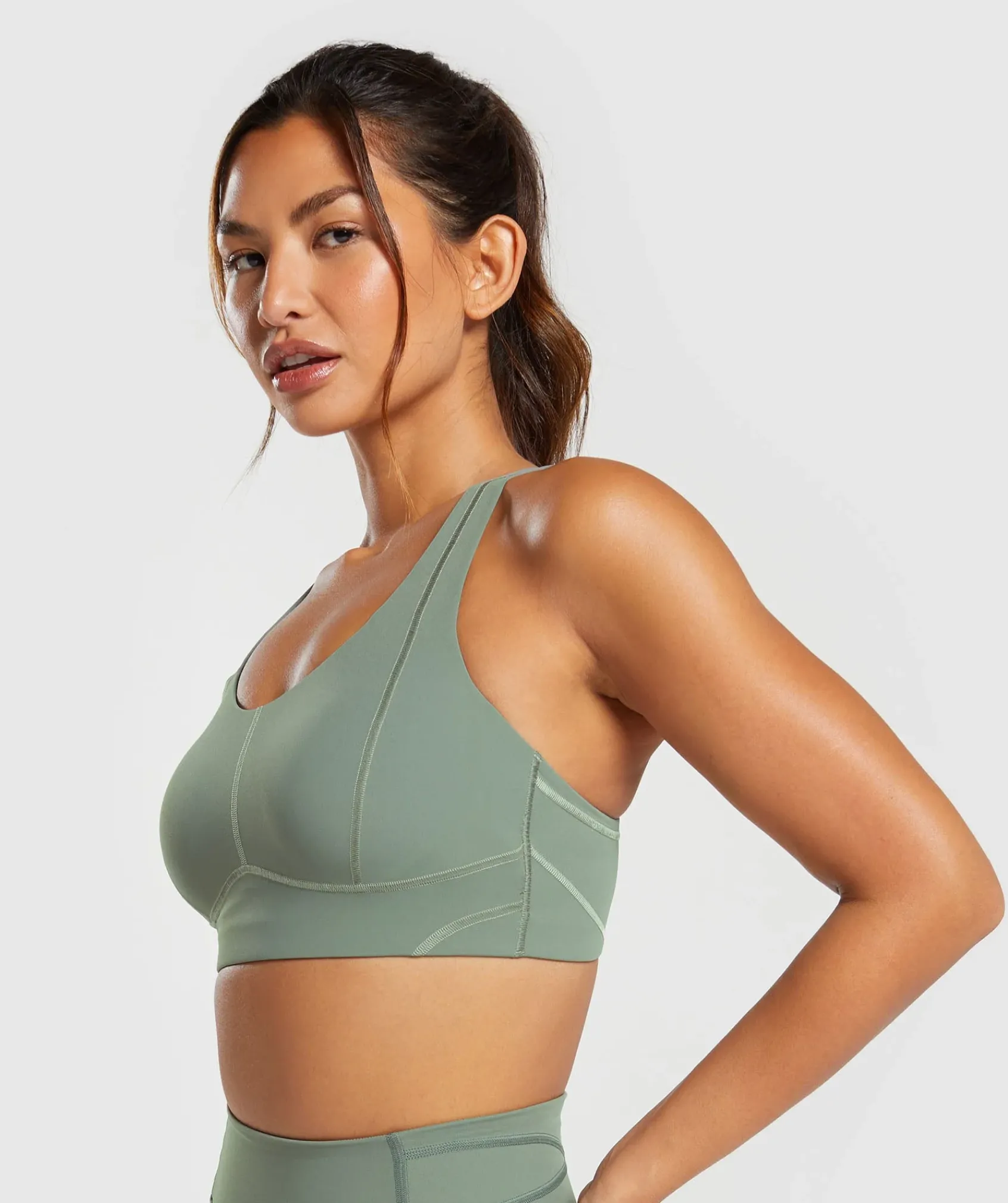 DAMES Gymshark Sport-bh's*Stitch Feature Sports Bra