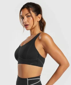 DAMES Gymshark Sport-bh's*Stitch Feature Sports Bra