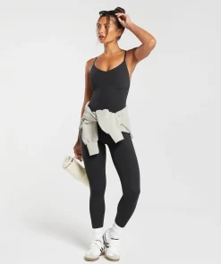 DAMES Gymshark Sportjumpsuit*Strappy All In One