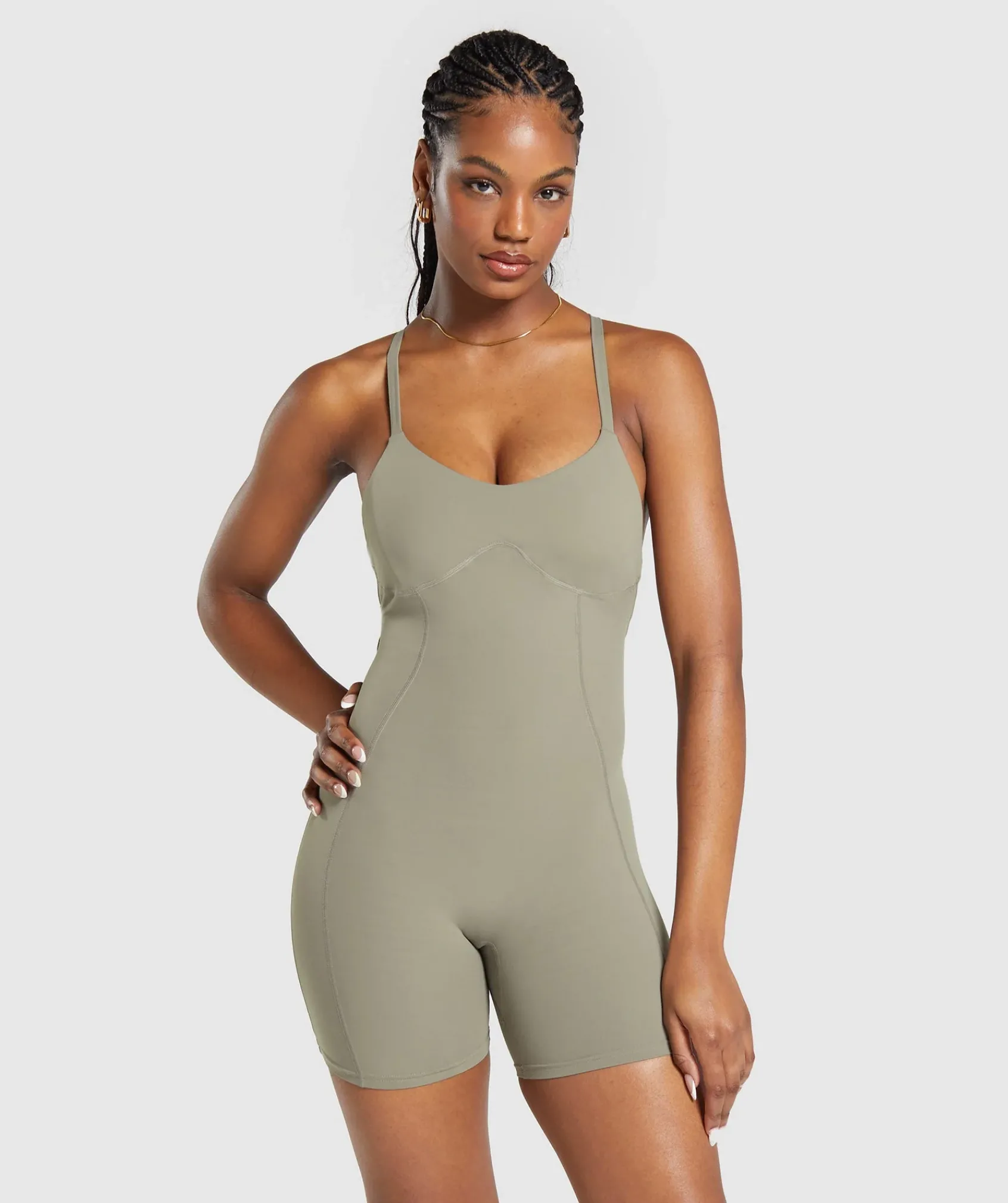 DAMES Gymshark Sportjumpsuit*Strappy All in One