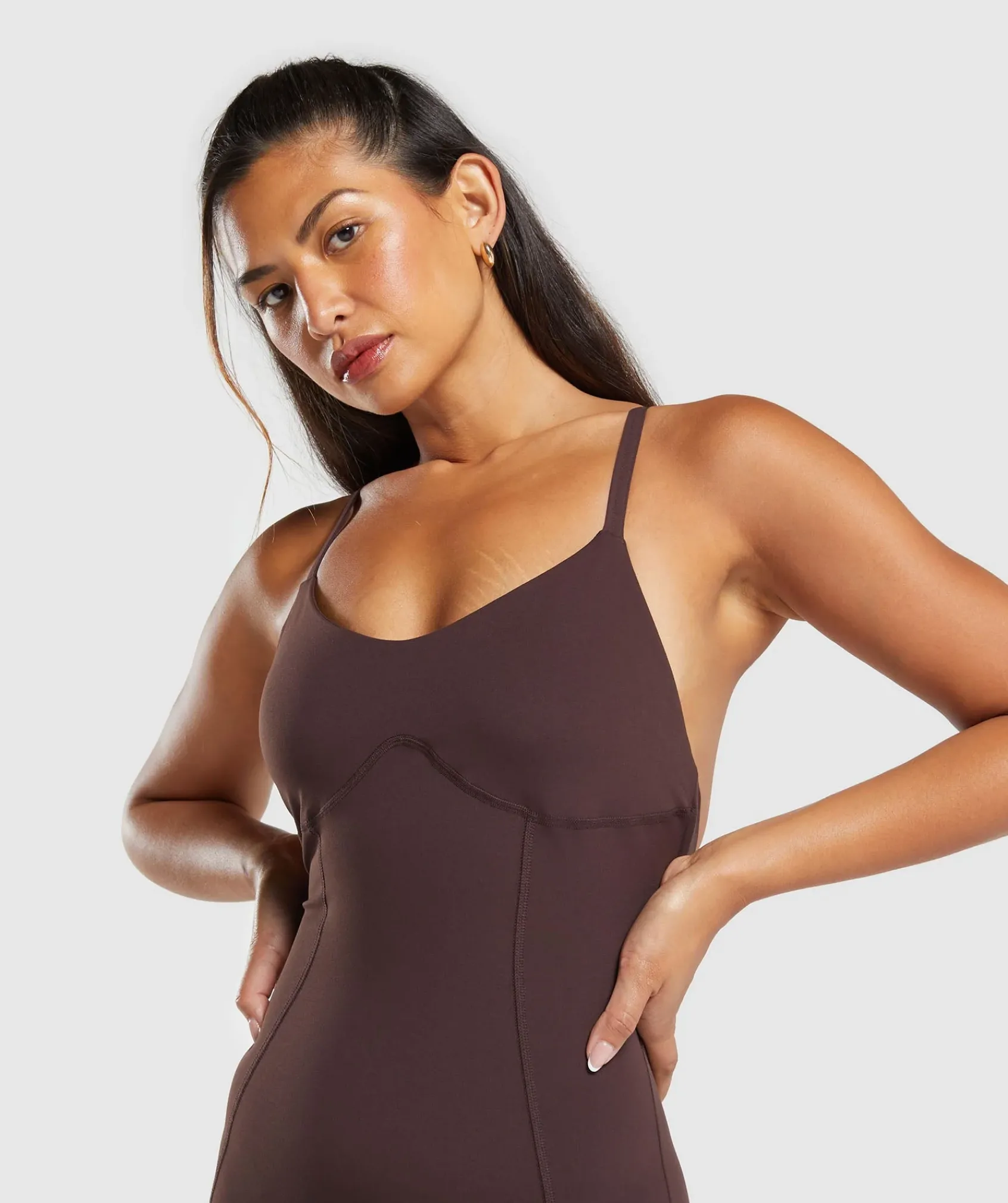 DAMES Gymshark Sportjumpsuit*Strappy All in One Full length