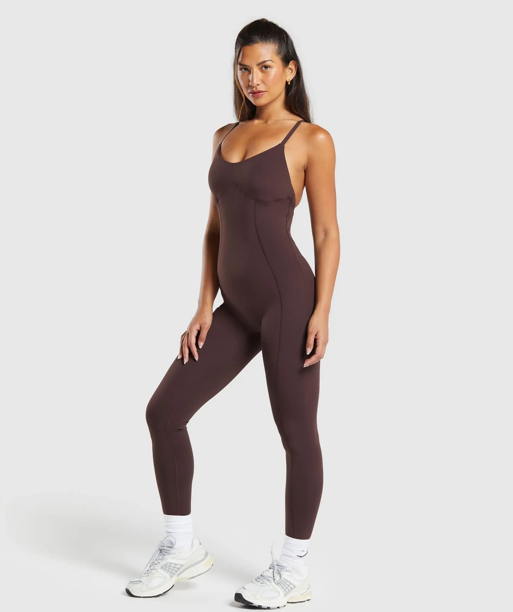 DAMES Gymshark Sportjumpsuit*Strappy All in One Full length
