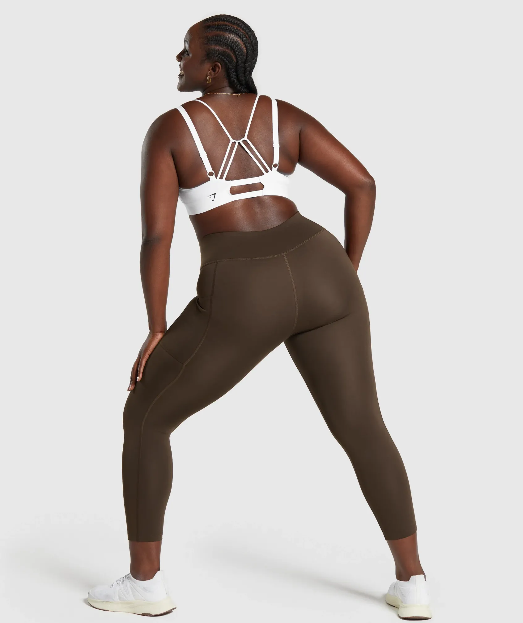 DAMES Gymshark Sport-bh's*Strappy Back Light Support Sports Bra