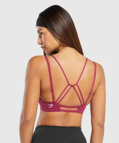 DAMES Gymshark Sport-bh's*Strappy Back Light Support Sports Bra
