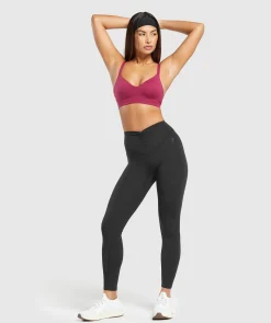 DAMES Gymshark Sport-bh's*Strappy Back Light Support Sports Bra