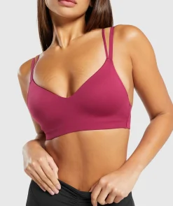 DAMES Gymshark Sport-bh's*Strappy Back Light Support Sports Bra
