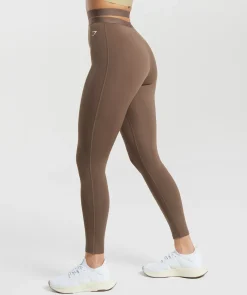 DAMES Gymshark Leggings|Hoog Getailleerd*Strappy Waistband Leggings