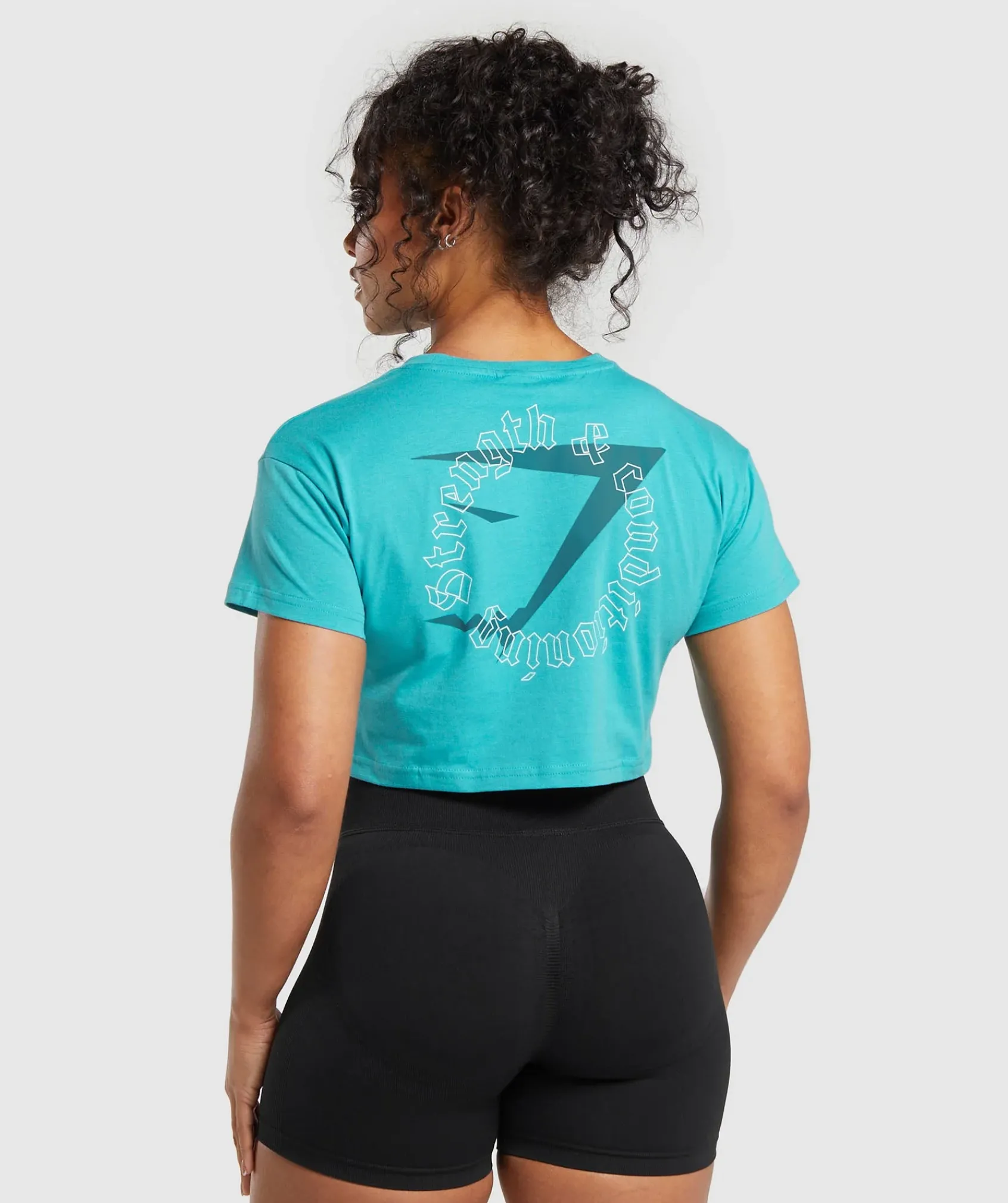 DAMES Gymshark Croptops|T-shirts*Strength & Conditioning Crop Top