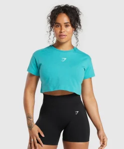 DAMES Gymshark Croptops|T-shirts*Strength & Conditioning Crop Top